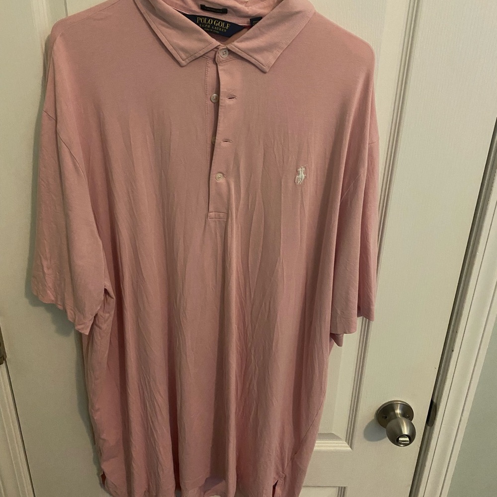 Polo by Ralph Lauren Pink Classic Polo Shirt